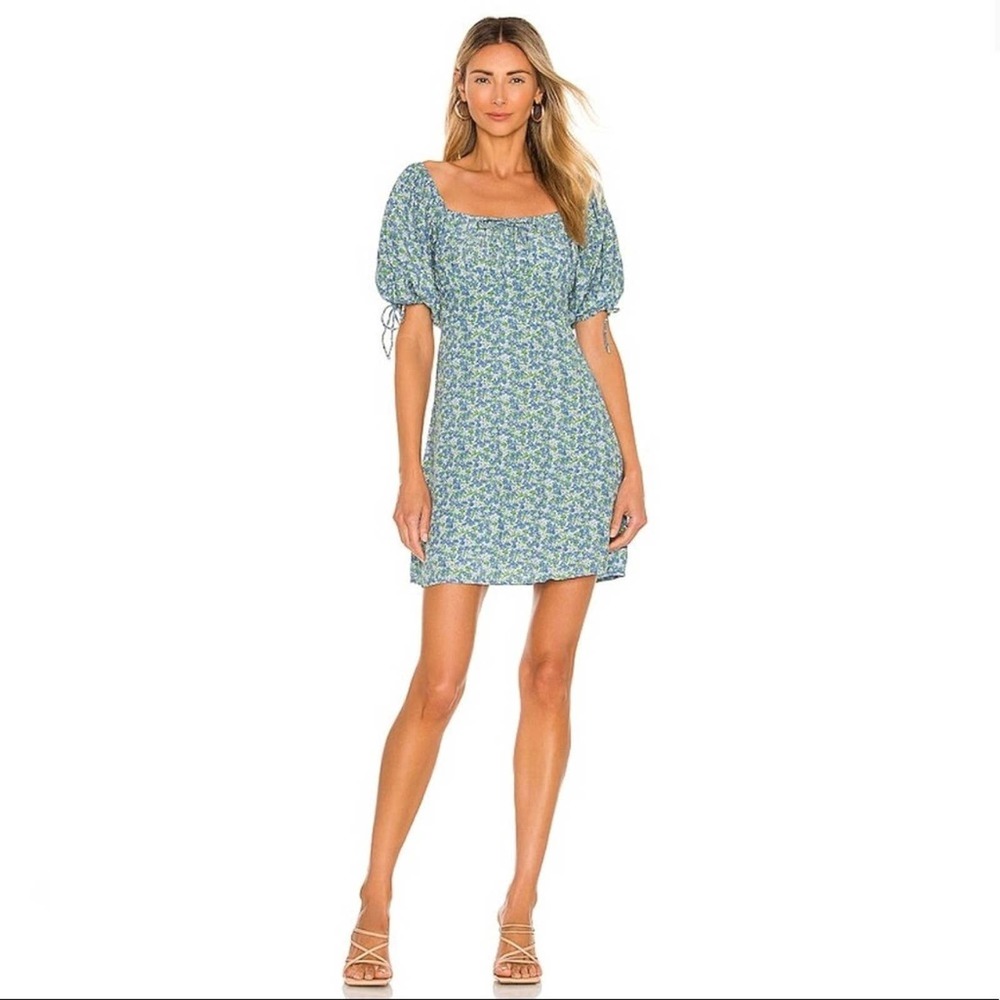 Faithfull the Brand Thea Mini Dress in Ana Floral